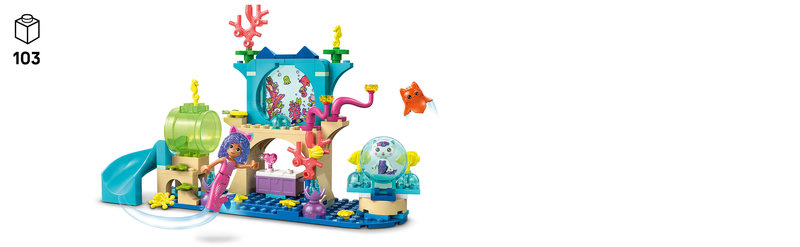 LEGO 11204 Gabby's Dollhouse Spielszene