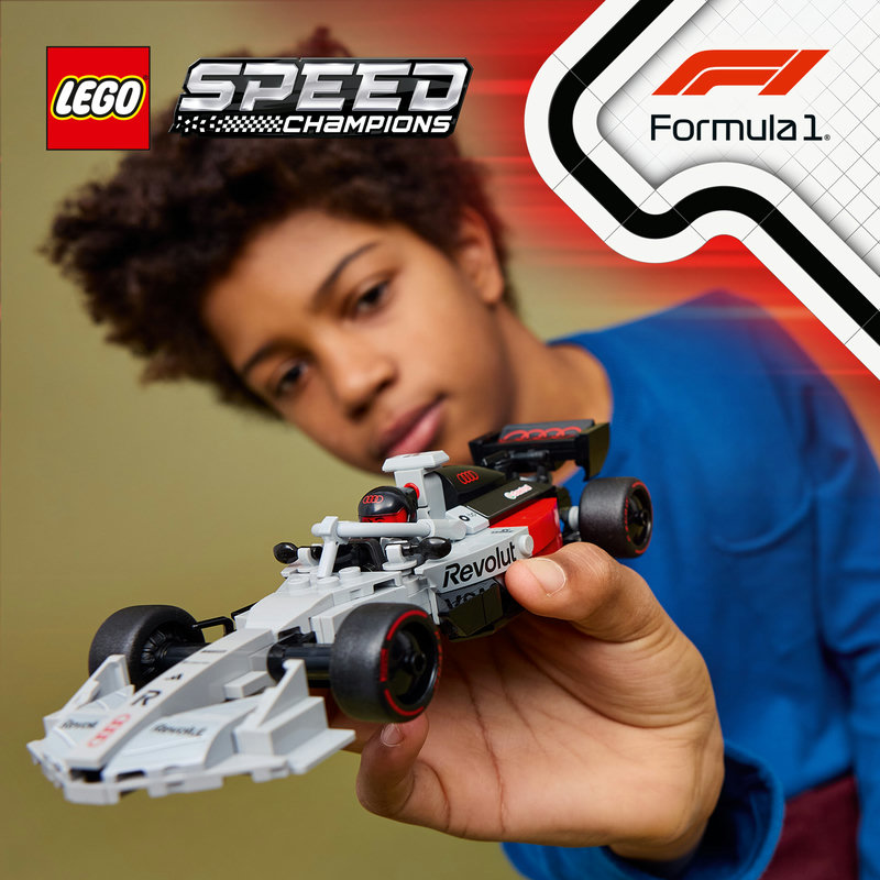 LEGO 77259 Audi F1 Rennwagen Detailansicht