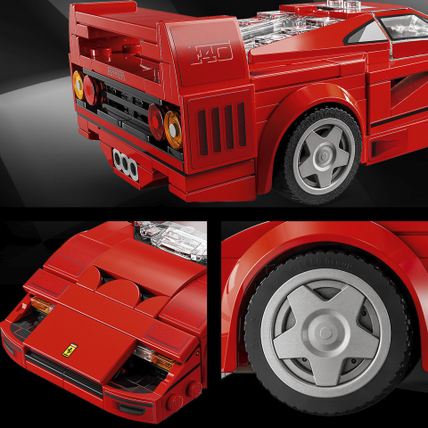 LEGO 76934 Ferrari F40 von vorne