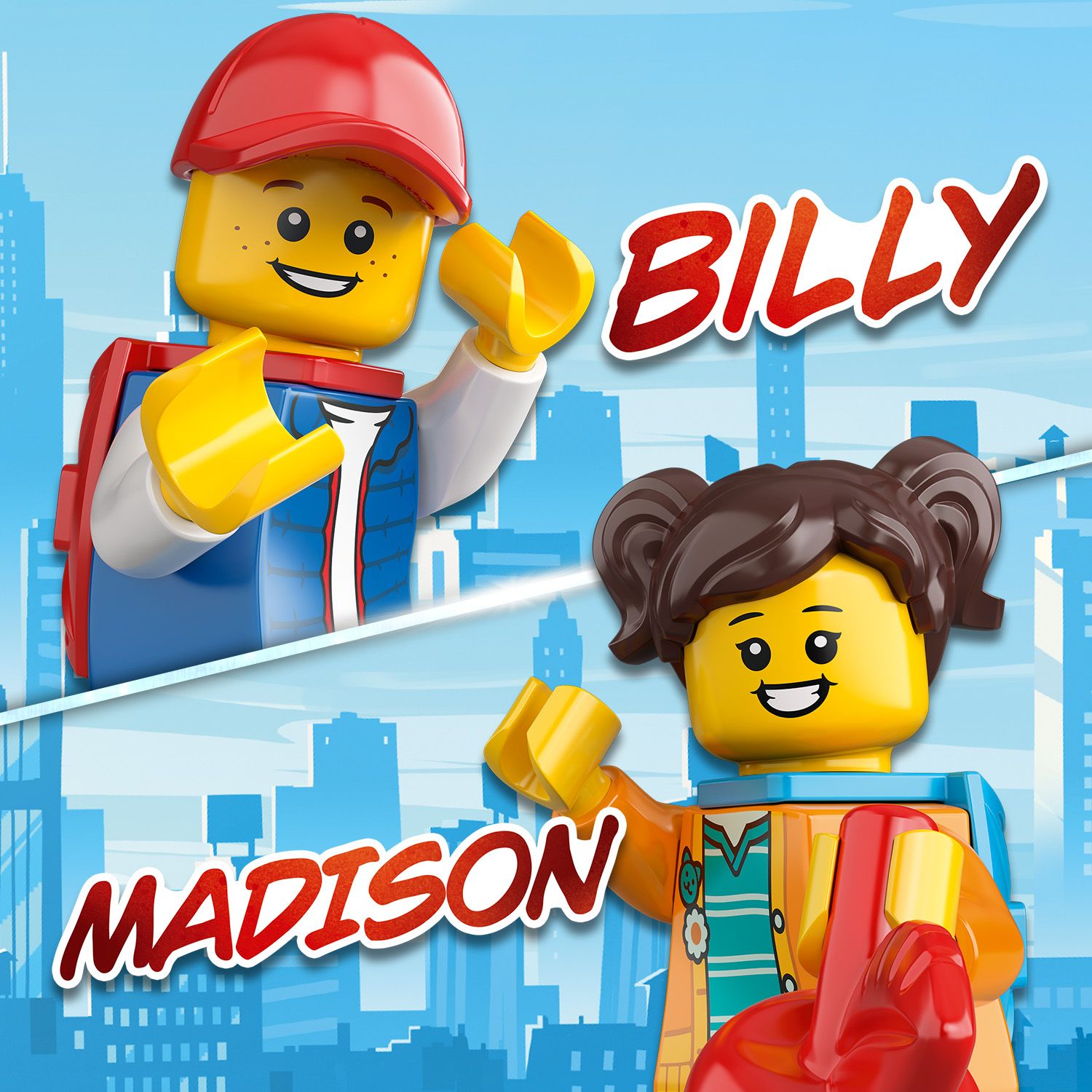 LEGO® City TV personažai