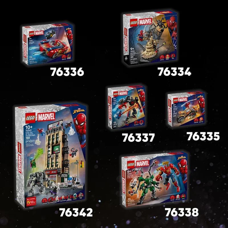 Fedezd fel a LEGO® | Marvel további szórakoztató termékeit