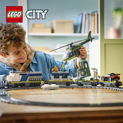 LEGO® City rendőrségi vonatos készlet