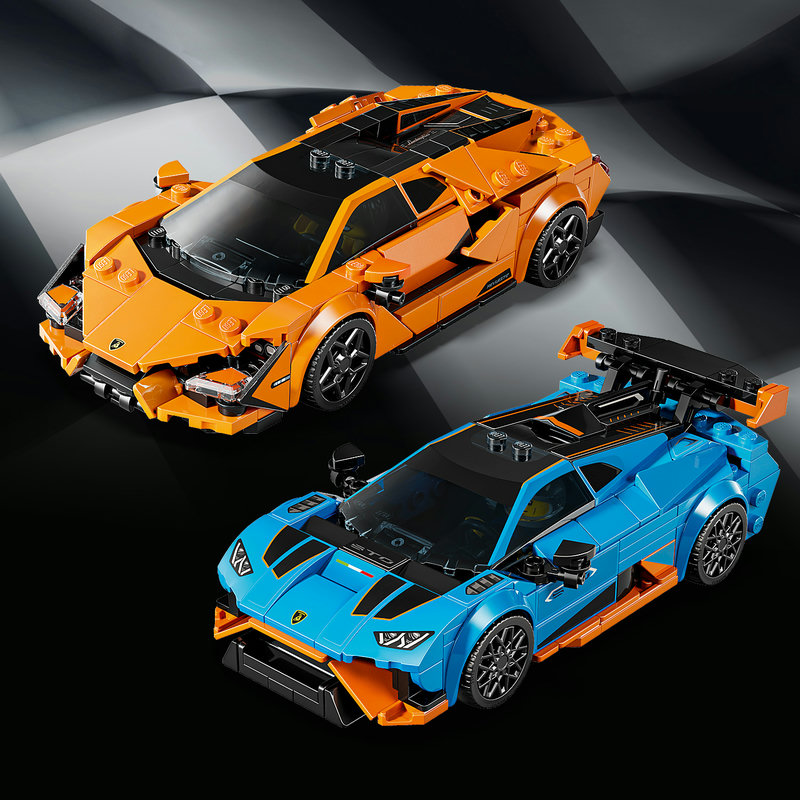 LEGO 77238 Lamborghini Modelle im Vergleich
