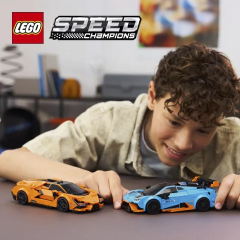 Építs 2 Lamborghini játékautót LEGO® kockákból!