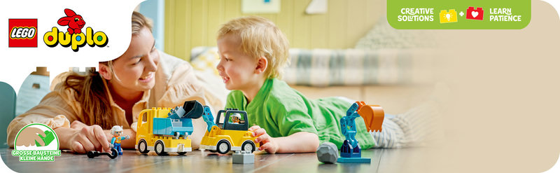 LEGO 10475 DUPLO Baufahrzeuge 3-in-1 Produktbild