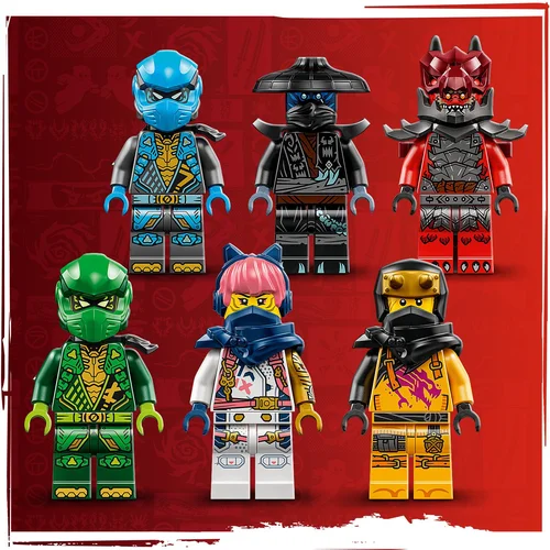 6 NINJAGO® minifigura