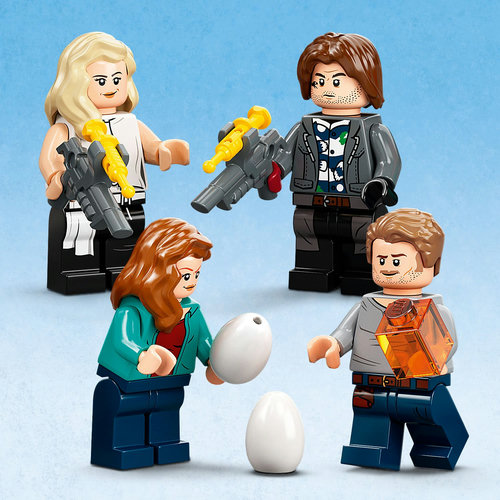 4 LEGO® minifigūrėlės