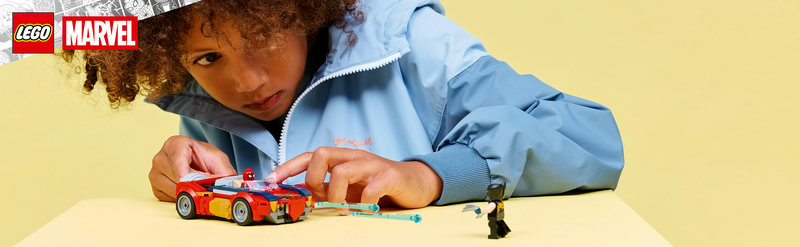 LEGO 76336 Spider-Man Auto vs. Venomized Wolverine Produktbild