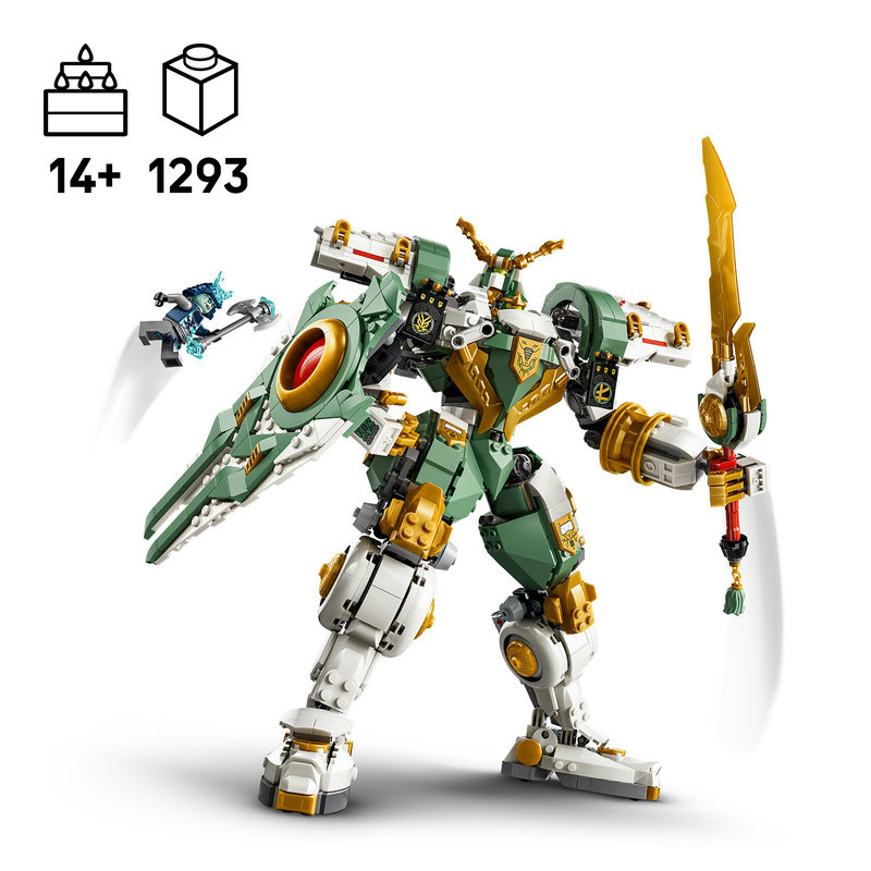 LEGO 71860 Detailansicht des Titan-Mechs