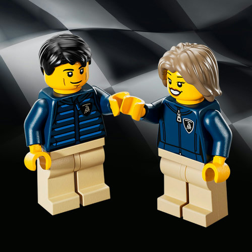 2 minifigurky řidičů Lamborghini