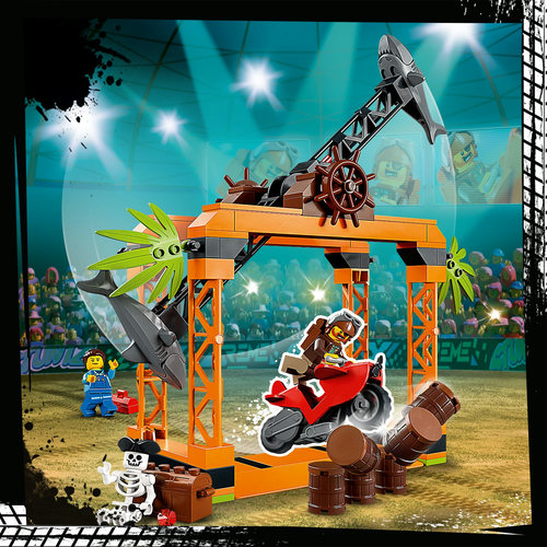 LEGO® City Stuntz Stunt-Herausforderung Hai-Angriff 60342