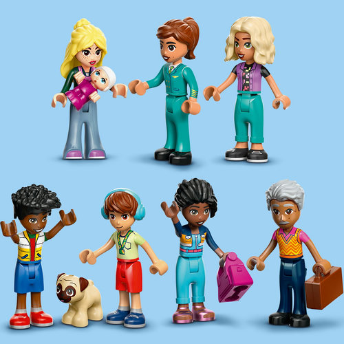 8 LEGO® Friends personages
