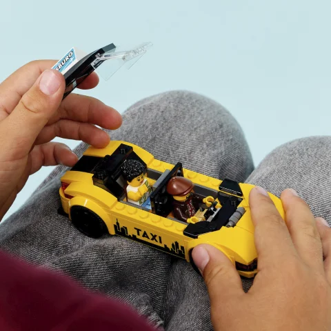 Modern elektromos taxi design