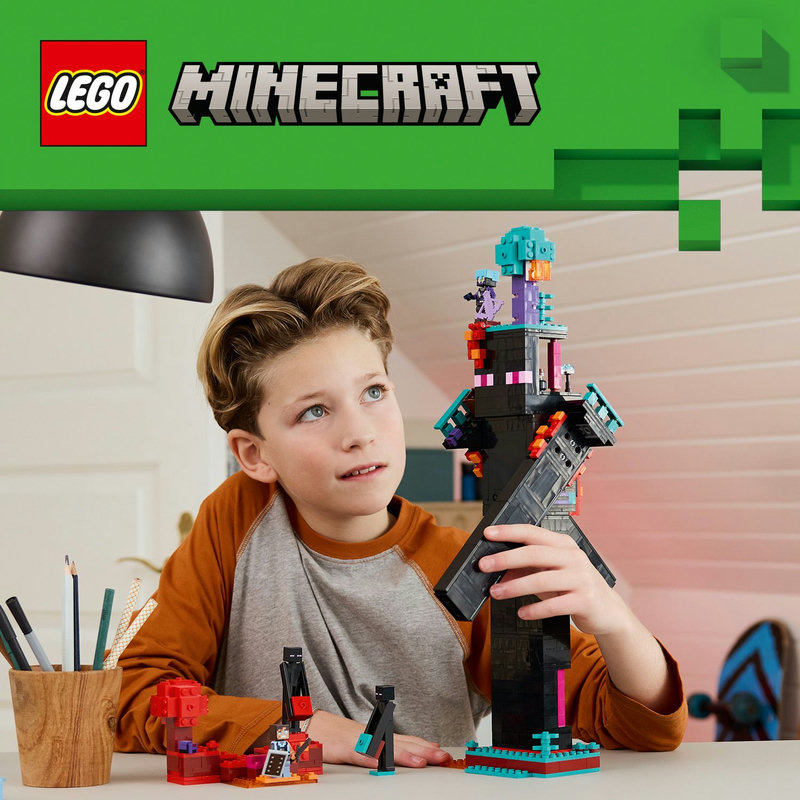 Zábavná stavebnice Minecraft® na hraní a vystavení