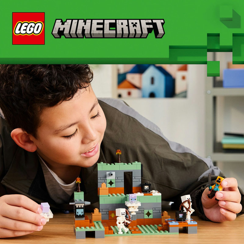Leuke actie in de Minecraft® trial chamber