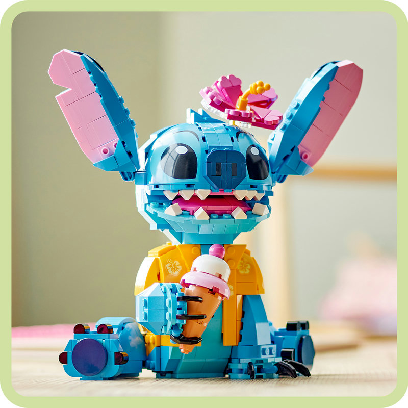 LEGO 43249 Stitch Nahaufnahme
