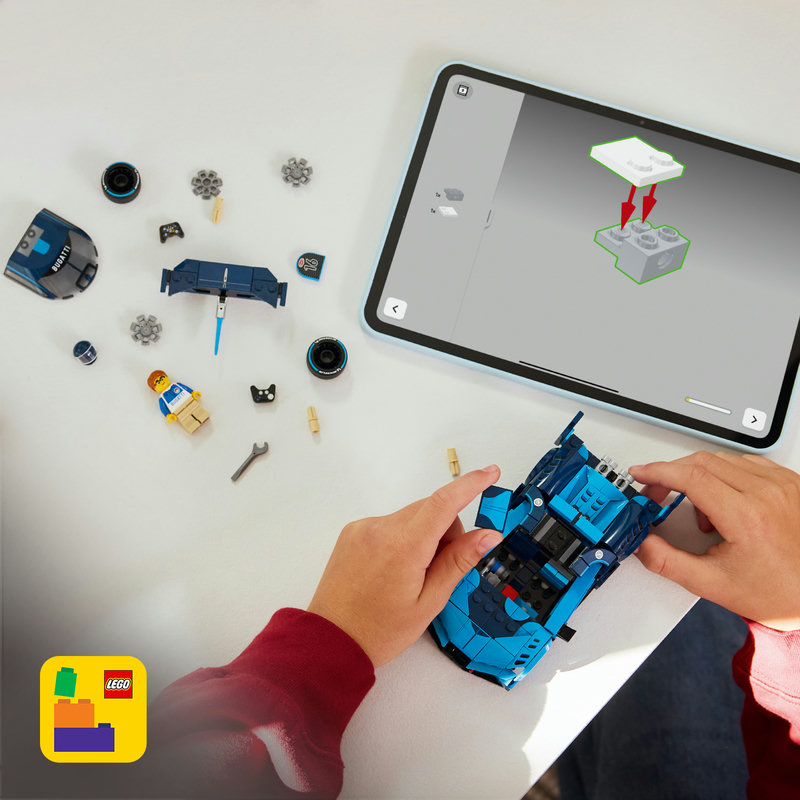 Bevat interactieve 3D-bouwinstructies