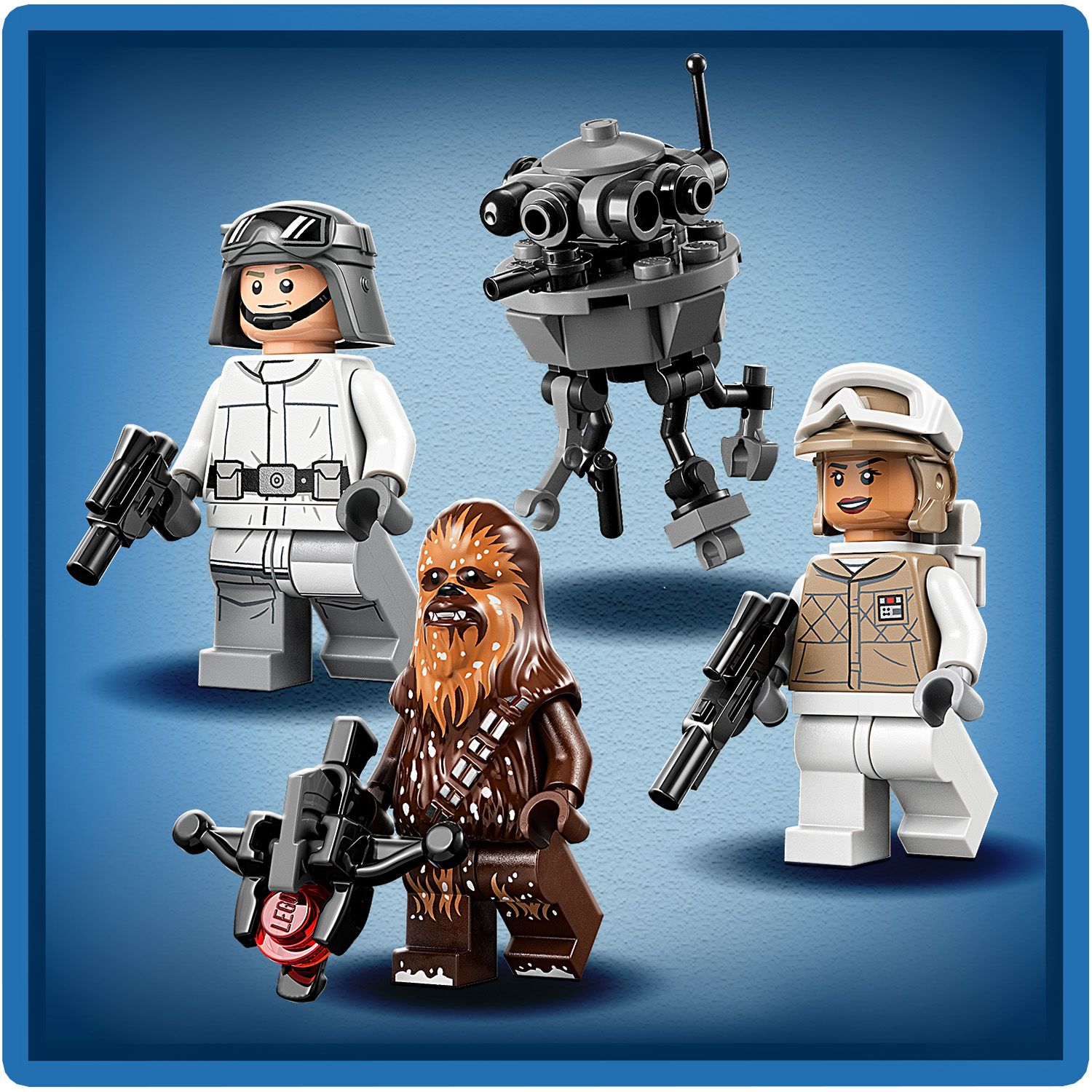 4 LEGO® Star Wars™ personažai