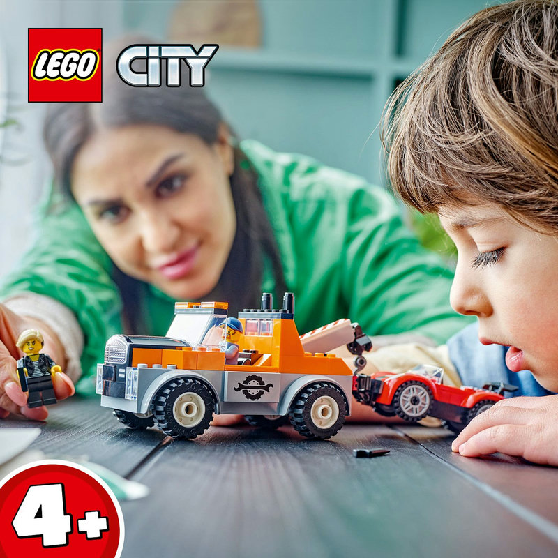 LEGO® City sleepwagen voor 4 jaar en ouder