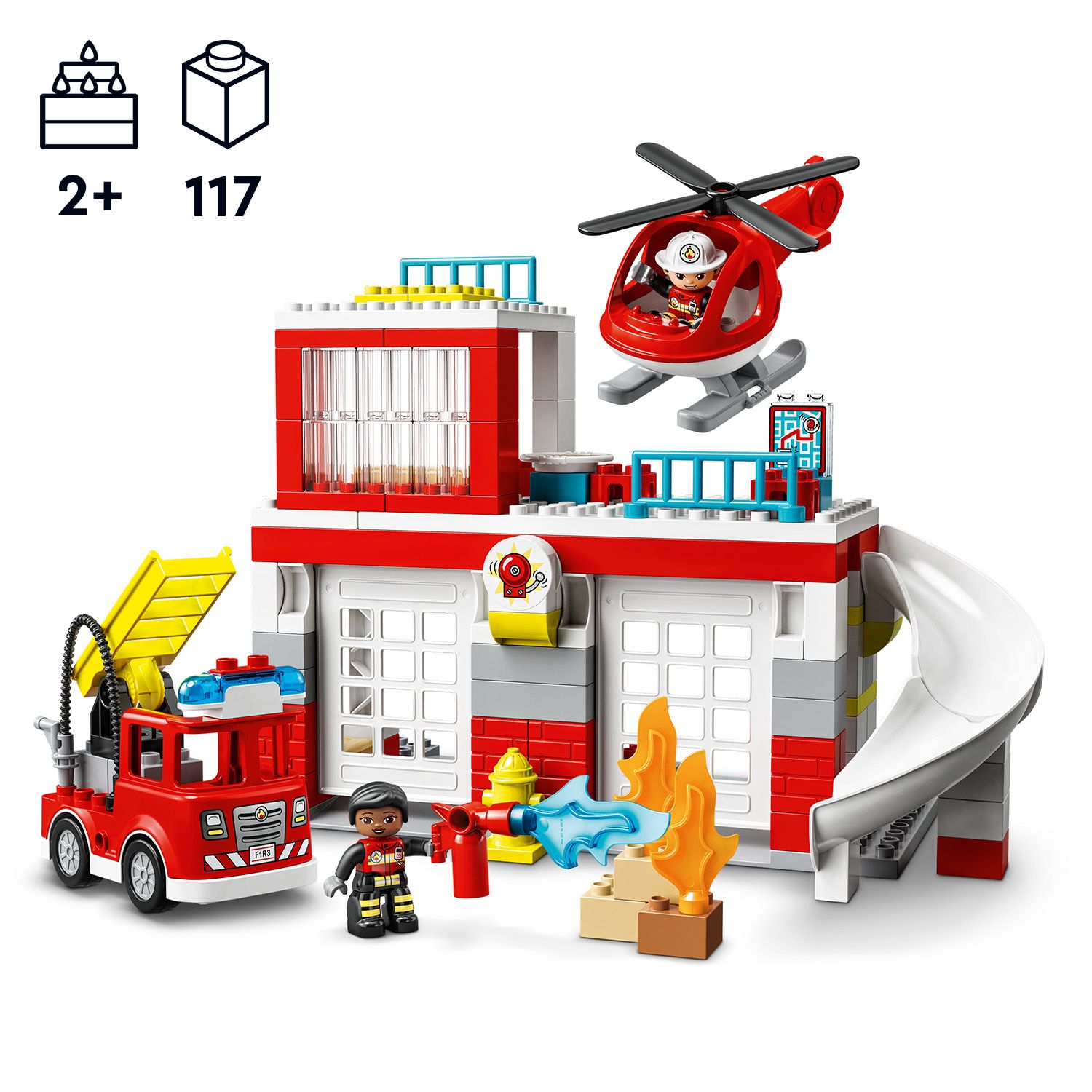 117-piece set packed with authentic details