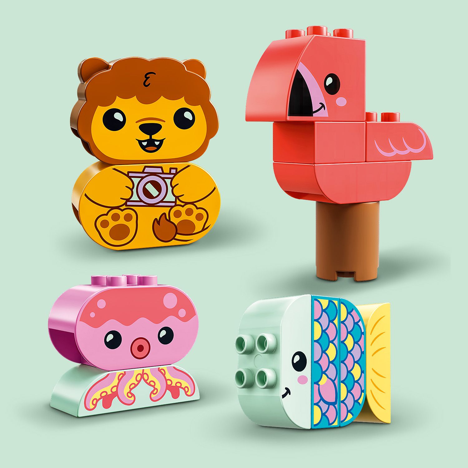 4 cute animals to build