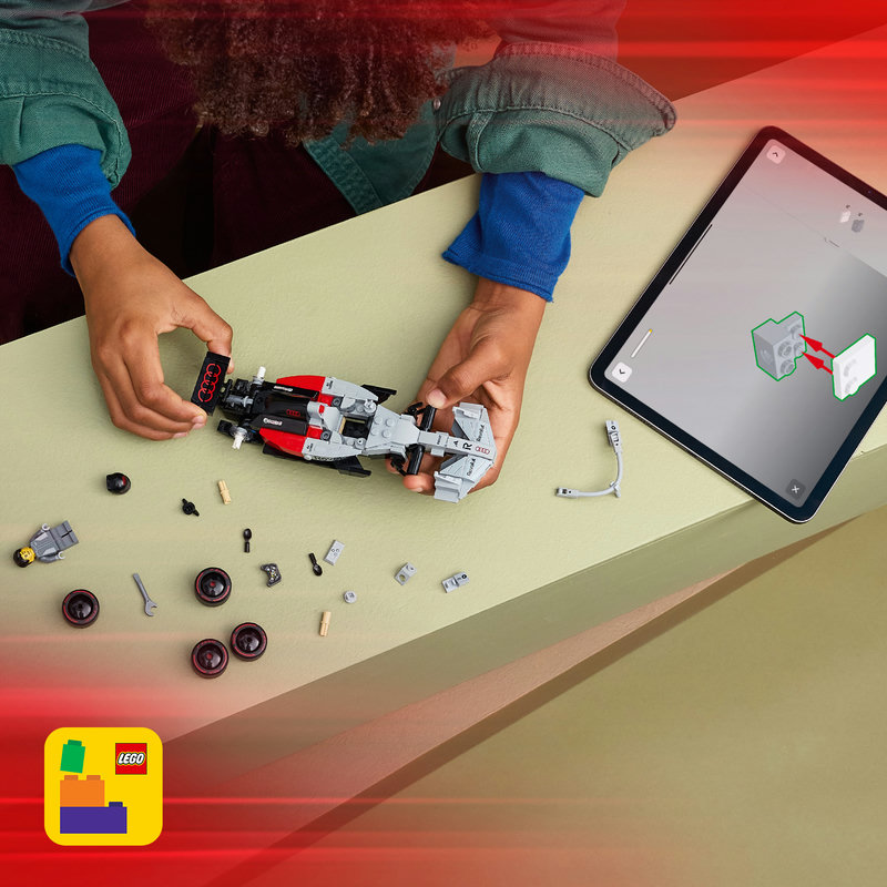 Includes interactive 3D building instructions