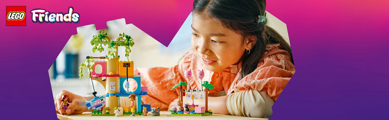 LEGO 42666 Friends Katzengeburtstagsparty und Baumhaus Produktbild