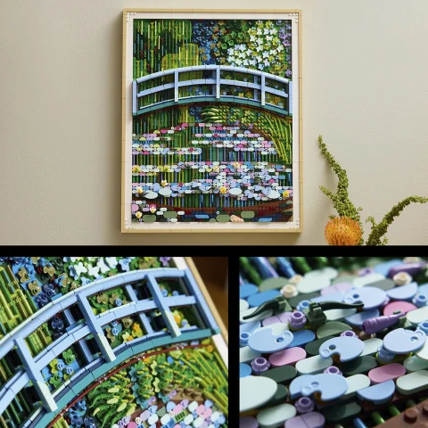 Claude Monet fali dekoráció