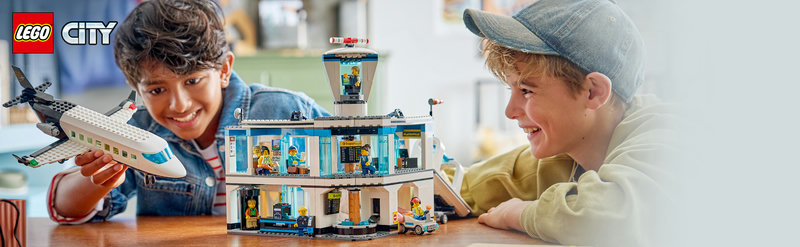 LEGO 60502 City Flughafen mit Flugzeug Produktbild