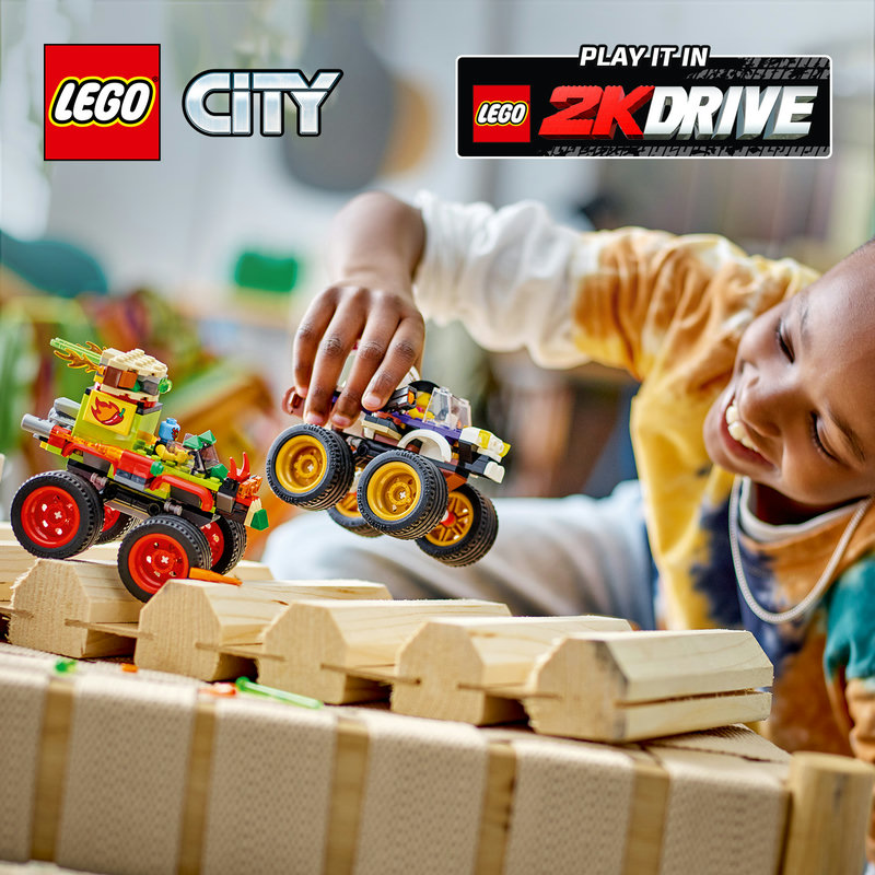 Забавен комплект за игра LEGO® 2KDRIVE