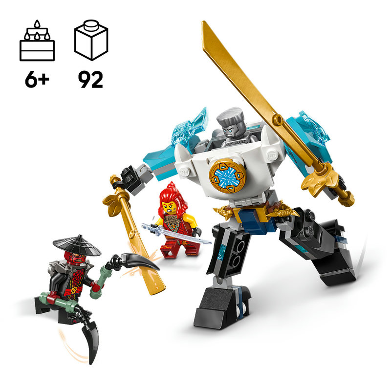 LEGO 71827 Zane-Minifigur mit Mech