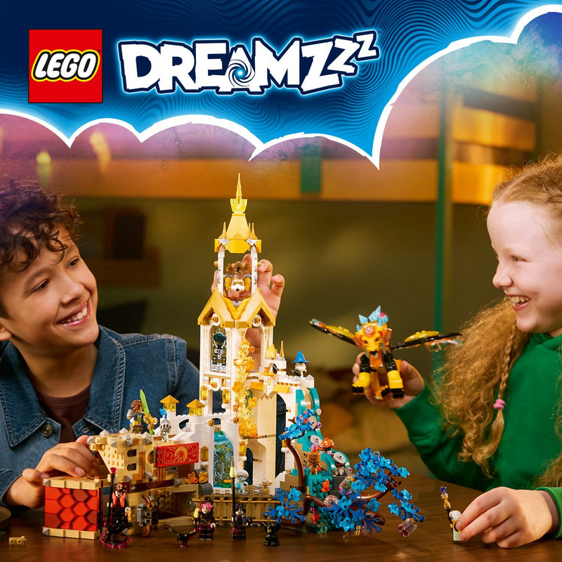 Een prachtig LEGO® DREAMZzz™ speelgoedkasteel