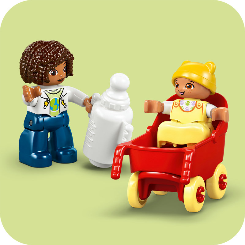 LEGO 10470 DUPLO Familienhaus 3-in-1 Übersicht
