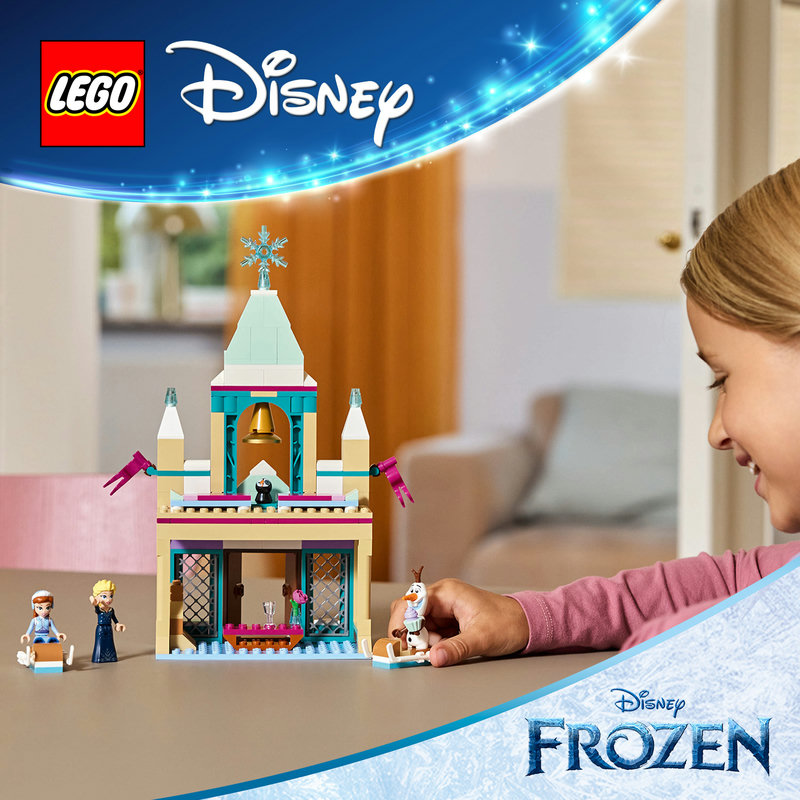 LEGO 43265 Detailansicht des Arendelle Schlosses