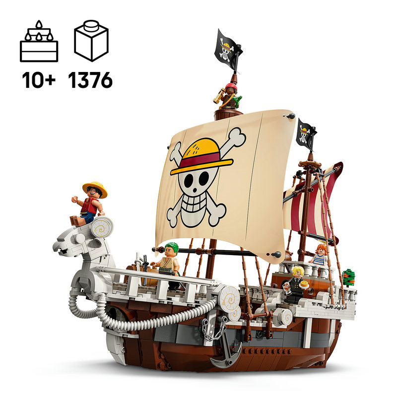 LEGO 75639 Ruffy Minifigur an Bord