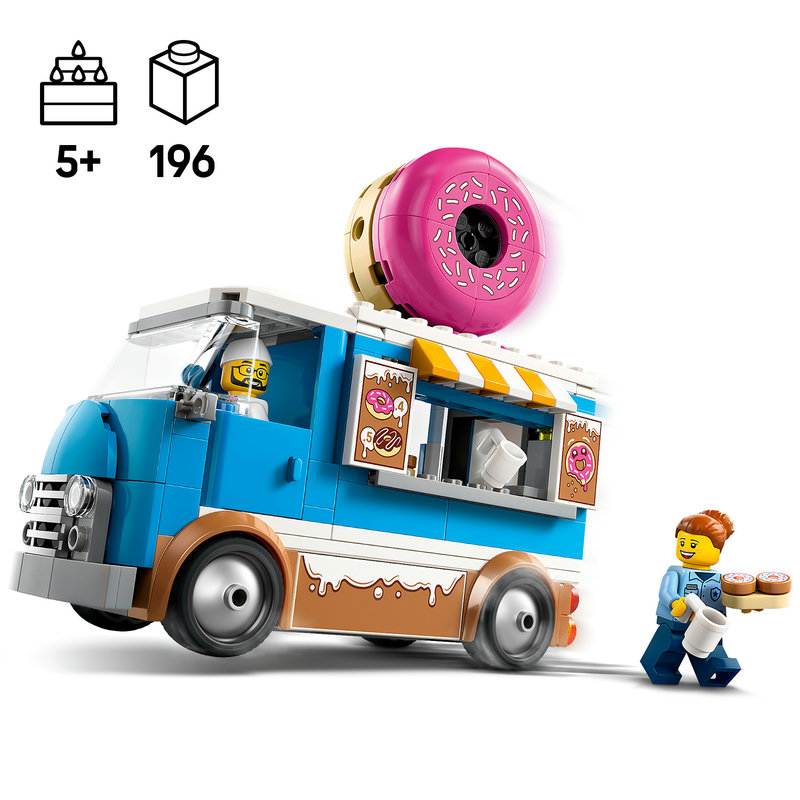 LEGO 60452 Donut Zubehör Nahaufnahme