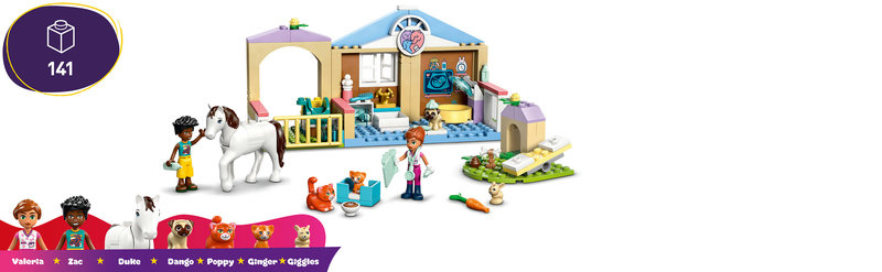 LEGO 42696 Tieruntersuchung in der Klinik