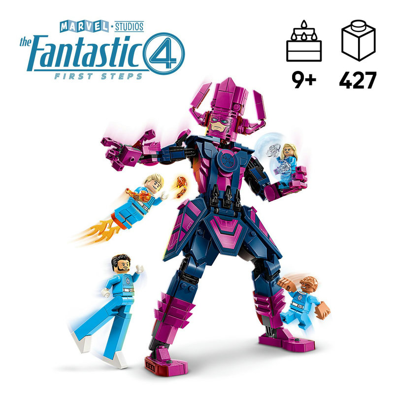 De Fantastic Four nemen het op tegen Galactus