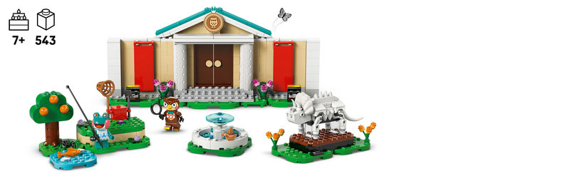 LEGO 77056 Museumsdetails mit Exponaten