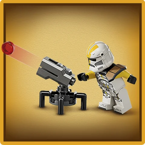 Stud shooter turret