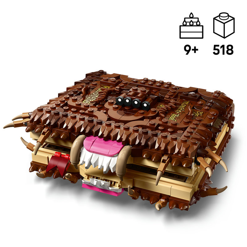 LEGO 76449 Monsterbuch der Monster seitliche Ansicht