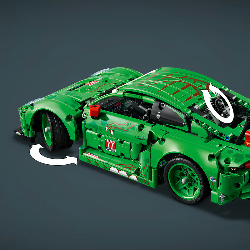 LEGO 42224 Porsche 911 GT3 R REXY Motor-Detail