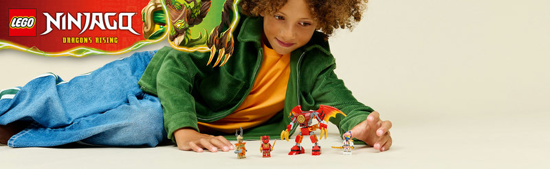LEGO 71851 NINJAGO Kais Drachen-Mech Battle Set Produktbild
