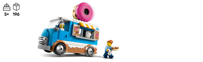 LEGO 60452 Donut Truck Spielszene