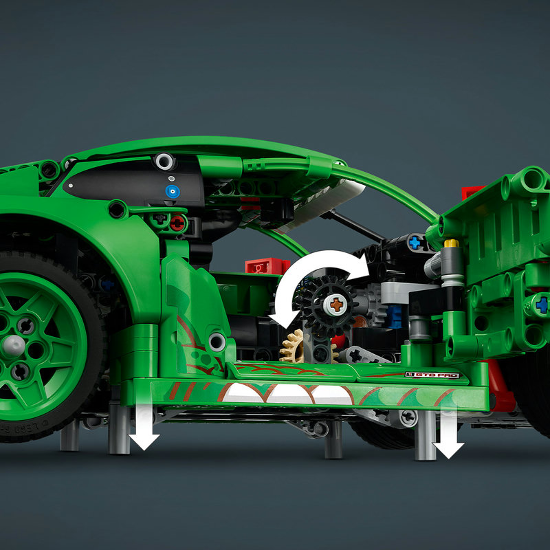 LEGO 42224 Porsche 911 GT3 R REXY Cockpit