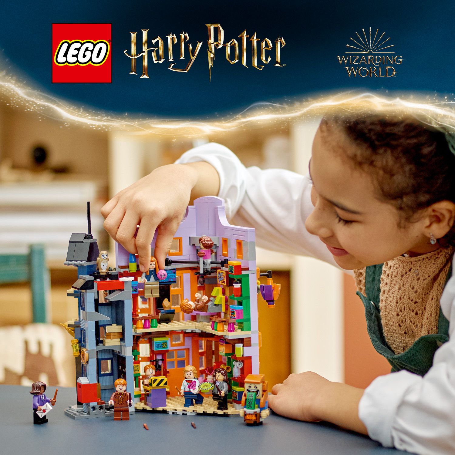 Harry potter best sale lego diagon yolu