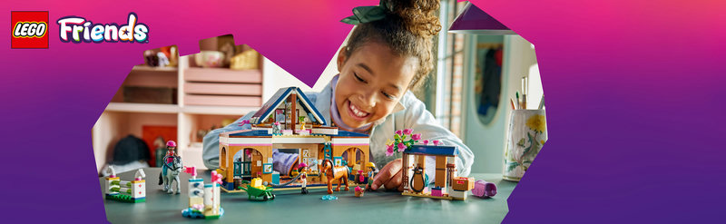 LEGO 42688 Friends Pferdestall und Reitschule Produktbild