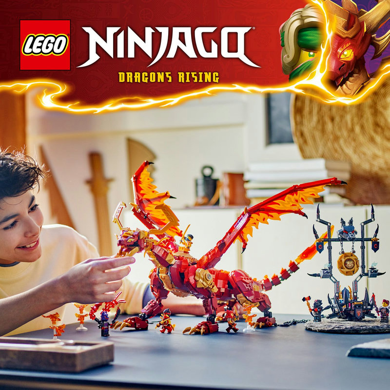 Grootste LEGO® NINJAGO® speelgoeddraak ooit