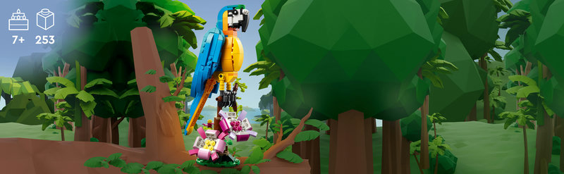 LEGO 31136 tropischer Fisch mit beweglichen Flossen