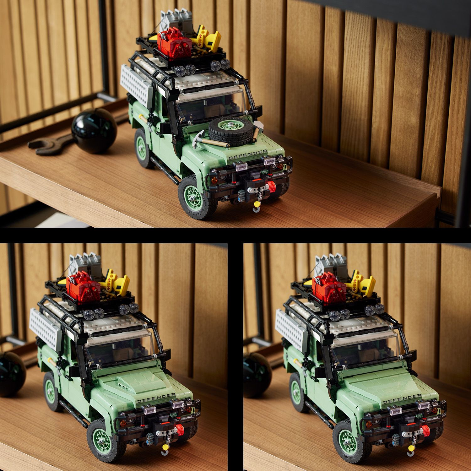 Land rover sales defender lego set